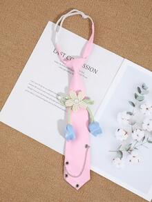 1 chiếc vòng cổ choker hoa 3D đính đá lấp lấp lánh và ngọc trai giả dễ thương dành cho nữ, thích hợp cho các bữa tiệc, tiệc chiêu đãi, họp mặt, tạo phong cách cá nhân độc đáo. - Nhiều màu - Xem 5