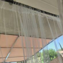 4pcs Adjustable Outdoor Curtains, Breathable Mesh Fabric, Rod Pocket Design, Suitable For Garden, Patio, Balcony, Porch And Gazebo Decor, Insect/Mosquito Net, Wedding Decoration - Pole-through Type - View 2