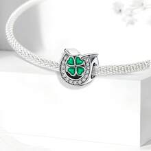 1pc U-Shaped Clover Beads Suitable For DIY Bracelet, Necklace And Other Jewelry, Great Gift For Women And Girls - Style 3 - View 3