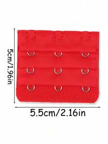 Multi-Pack Plus Size Women's Adjustable Bra Extender, With Extended Hook And Three-Row Elastic Buckle, Suitable For Bra Extender - Multicolor - View 11
