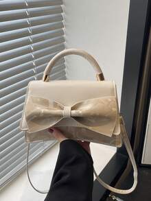 1件時尚紮染女款手提包，優雅女款手提包，漸層色女款休閒斜挎包，櫻桃吊飾，夏季翻蓋奢華女款包，絕佳度假禮物，高級女款包 - 彩色 - 查看 11