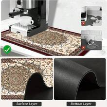 1 pieza Tapete de secado de platos con patrón floral europeo clásico, excelente absorción de agua, adecuado para mesa de comedor y cafetería, almohadilla de drenaje multiusos, regalo para el hogar, decoración de escritorio - XYLSD-94 - Ver 10