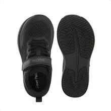 Kids Wide Toe Box Athletic Running Sneakers Breathable Lightweight Casual Tennis Shoes Minimalist For Boys Girls School Sports - màu đen - Xem 6