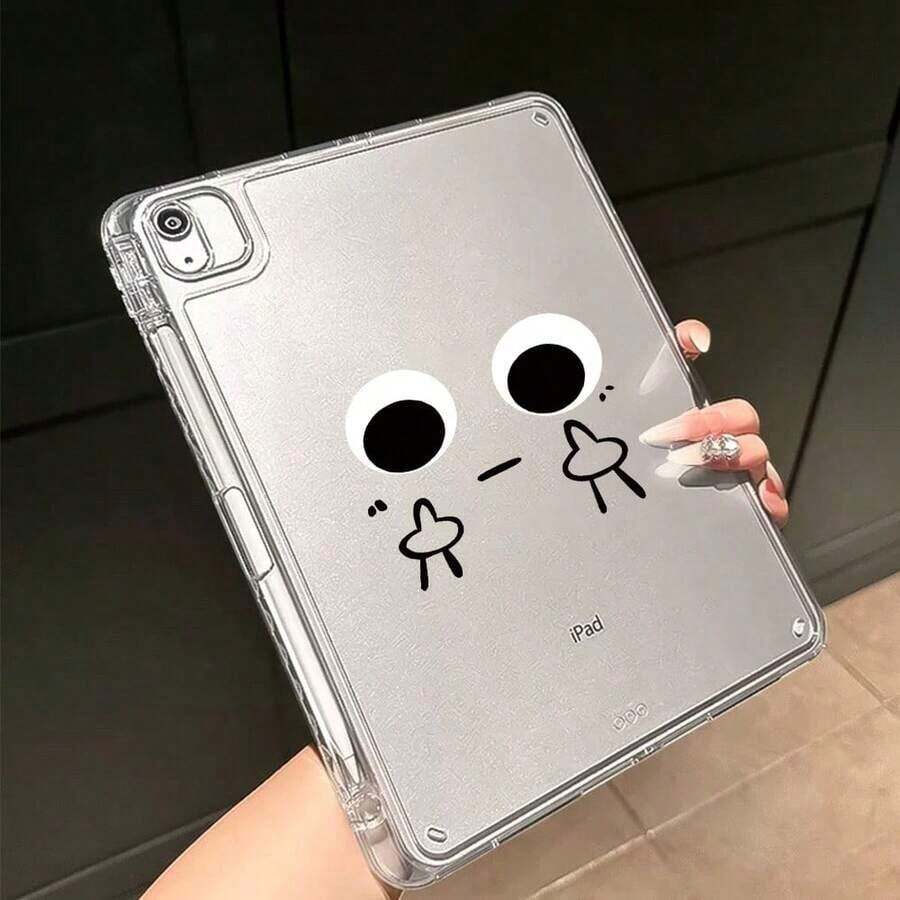 Cute Funny Print Tablet Protective 2025 11-Inch/11th/10th Geration Pro 2020/2021/2022 10. 9 Inch, 3/4/5/6/, (2021/2020/2019) 10. 2 Inch, 11 Generation 2025, 2017/2018 9. 7inch, Pro 2024(11inch/13inch), 2024 11inch, Lightweight Soft TPU, With P Slot, Anti-Scratch Ultra Slim Protective Tablet Cover, Shockproof Impact Resistant, Suitable As A Frids/Family/Wom/. Holiday Accessories. - GT Case a - View 1