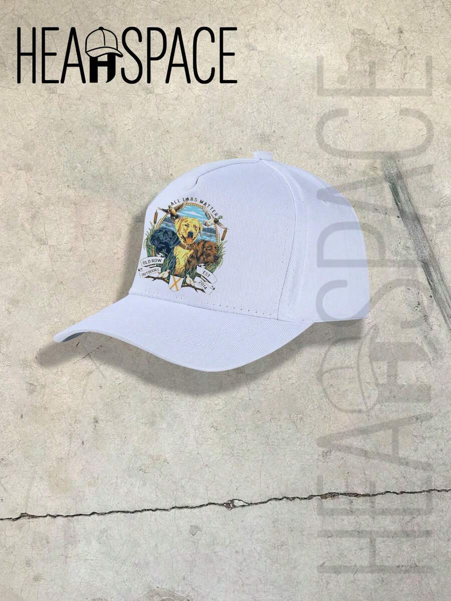 HEADSPACE  Baseball Cap, Unisex Style, 100% Cotton, Breathable And Comfortable. Adjustable Buckle Design Fits All Head Sizes. Suitable For Sports, Outdoor Activities, Indoor Use, Casual Wear And Various Occasions. Ideal Gift For Juneteenth, Father's Day, Mother's Day, Independence Day And The World Cup--Pikachu And Friends Baseball Cap With Colorful Cartoon Print Casual Outdoor Wear For   Fans Summer Hat Lightweight Breathable Design - White - View 1