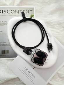 Bộ 6 ốp lưng điện thoại hình trái tim lượn sóng màu đen + hộp đựng, phù hợp với sạc và cáp 18W/20W, tương thích với iPhone 13/12/11, bao gồm sạc nhanh 18/20W, bộ sắp xếp dây cáp, quà tặng cho bạn trai/bạn gái. - Nhiều màu - Xem 16