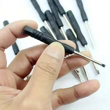 10pcs Mini Screwdriver Set, Includes 2mm Micro Precision Tools, Plastic/Metal Construction, Suitable For Toy/Electronics DIY Repair, No Power Needed For Assembly And Repair, Essential For Hobbyist Handwork Practice, With Portable Storage Case For Organized Storage. Multi-Scenario Application: Mini Screwdriver/Repair Tools/DIY Tools/Screwdriver Set, Applicable To Over 15 Scenarios. - Multicolor - View 6