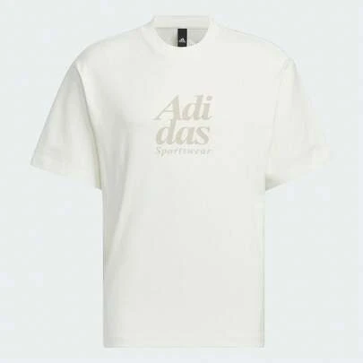 Adidas Áo thun nam tay ngắn cổ tròn dáng rộng thoải mái, mã sản phẩm IT3927