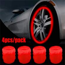 Nắp van phát sáng, nắp van lốp xe hơi, xe máy, xe đạp phát sáng ban đêm, phụ kiện xe hơi. - A - Xem 1