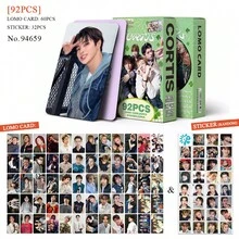 92/55張 K-POP COR TIS 2026 World Tour Put Your Phone Down 2nd EP GREENGREEN LOMO卡套組，包含 JAMES/JUHOON/MART!N/SEONGHYEON/KEONHO，人氣K-Pop明星周邊，偶像風相卡，適合收藏相簿 - 彩色 - 查看 12