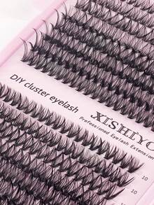 640片D型卷翘合成假睫毛套装，包含10D+20D+30D+40D/30D+40D+50D+60D/50D+60D+80D+100D/- 手工制作，高品质D型卷翘合成假睫毛，自然卷翘，可定制睫毛套装 - 可重复使用，轻便易用，适用于睫毛嫁接，打造自然美睫，大号睫毛嫁接，睫毛套装 - 查看 9