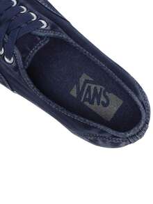 Vans男鞋女鞋Authentic Reissue 44水洗做舊帆布鞋板鞋休閒鞋VN000CQALKZ - 藍色 - 查看 6