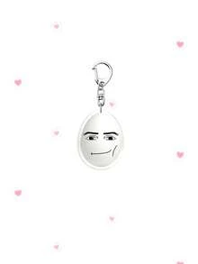 1/6个趣味胜利笑脸鸡块表情包亚克力钥匙扣。鸡蛋、橙子、梨、苹果、趣味表情符号，适合挂在包包和钥匙上，学生礼物，包包挂饰，哥特风Y2K万圣节配饰，教师节包包配饰，汽车配饰，送给朋友、姐妹、母亲、父亲、毕业典礼和老师的礼物 - 彩色 - 查看 12