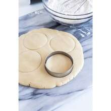 2pcs/1pc Stainless Steel Donut Cutter Mold, Heavy Duty Reusable Dough Cutting Tool, Multifunctional Home Baking Accessory For Homemade Donuts, Bagels & Pastries, Easy Clean Kitchen Bakeware - View 10