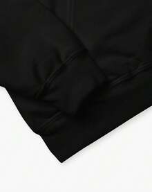Kawasaki Streetwear Premium Fleece Sweatshirt, Warm And Flanneled, New Release - Immediate Shipping - 黑色 - 查看 6