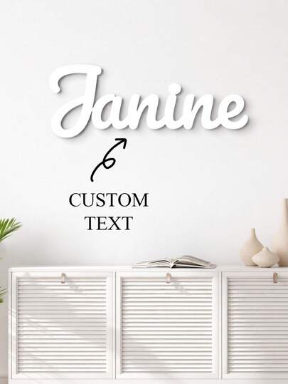 1 bảng tên cá nhân hóa, bảng tên treo cửa phòng với chữ viết tay, đồ trang trí tường có thể tái sử dụng cho trẻ em, dùng để thông báo sinh nhật, quà tặng lễ rửa tội, trang trí phòng trẻ em, đồ trang trí nhà cửa bền đẹp cho các dịp lễ, quà Giáng sinh, quà sinh nhật.