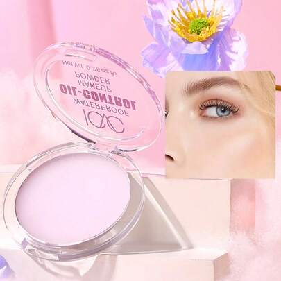 Polvo compacto de contorneado sin aceite y sin polvo - Apto para todos los tonos de piel, fórmula amigable con la piel, maquillaje natural de larga duración sin rostro desnudo