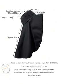 1 st, stor sjal för kvinnor, solskyddande strandhatt, heltäckande solskyddshatt - Multifärgad - Visa 11