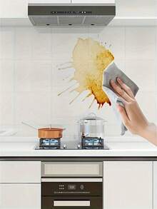 1卷防水、防油、耐高温保护膜，适用于厨房、橱柜和抽油烟机 - A - 查看 7