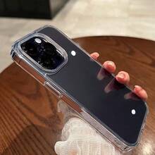 Funda Transparente de Acrílico Simple para iPhone 16 17 15 14 13 12 11 Pro Max XS XR, Resistente a Impactos, Carcasa Rígida Trasera, aplicable a todos los modelos de iPhone 11 a 17. - Estilo 1 (1 pieza) - Ver 6