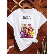 Unisex Printed Cotton T-Shirt - 白色 - 查看 1