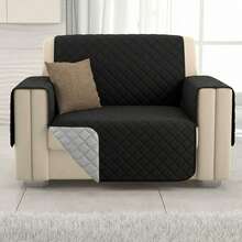 SERAPHINEX Couch Cover - Black + Light Gray - View 3