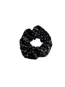2 Stück Damen Satin Polka Punkt Haargummi, einfache Haarschlaufe, modisch und vielseitig, elegante, einfache Gummiband Badezimmer Haarzubehör geeignet für tägliche Ausflüge, Freizeitpartys, Pendeln zum Strand, Urlaub, Gesichtwaschen, Haare binden, Pferdeschwanz-Make-up, Kleidung kombinieren, Accessoires verwenden, Kopfbedeckungszubehör (2/1 Stück) Urlaubszubehör Haargummis Scrunchies Haarseile, Festival, Party - Verschiedenfarbig - Übersicht 8