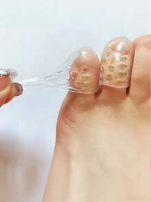 Bộ 5/20/30/50 chiếc bao ngón chân silicon, bảo vệ ngón chân chống ma sát, bộ 2/5/10/20/30 chiếc, bao ngón chân út thoáng khí, dùng được cho cả nam và nữ, thích hợp cho móng chân mọc ngược, chai chân, vết chai sần. - Nhiều màu - Xem 10