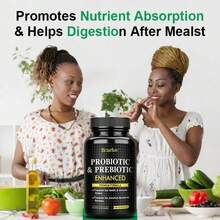 Bcuelov Probiotic Capsules, Advanced Formula Dietary Supplement - Support Maintain Gut Health And The Immune System - 120 Capsules - 1 Bottle - View 4