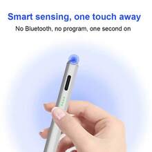 Touchscreen Stylus, Highly Compatible And Precise Capacitive Pen Compatible With Ipad/Android Tablets And Phones | Ideal For Handwriting, With Fast Charging, Long Battery Life And Touch Switch | Includes 2 Replacement Tips - Multicolor - View 4