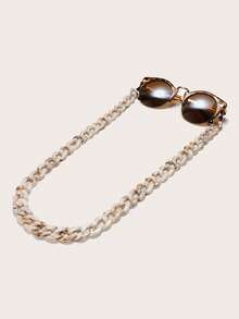 1pc Acrylic Eyeglasses Chain, Elegant & Fashionable, Anti-Slip Glasses Chain For Women - Multicolor - View 1
