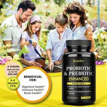 Bcuelov Probiotic Capsules, Advanced Formula Dietary Supplement - Support Maintain Gut Health And The Immune System - 120 Capsules - 1 Bottle - View 6