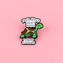 Broche de solapa de esmalte Insignia decorativa Regalo para amigos Decoración genial para mochila - Multicolor - Ver 1