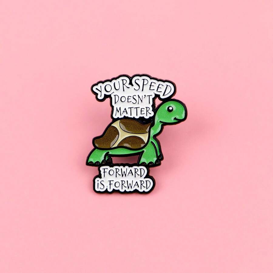 Broche de solapa de esmalte Insignia decorativa Regalo para amigos Decoración genial para mochila - Multicolor - Ver 1
