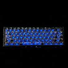 130+ 枚黑色侧印碳纤维纹理键帽，Cherry 原厂高度，侧印半透明，兼容 Wooting 磁吸轴及其他机械键盘，键帽套装，游戏键帽，PBT 键帽，定制键帽，替换键帽，背光键帽，可爱键帽，键盘配件 - 查看 4