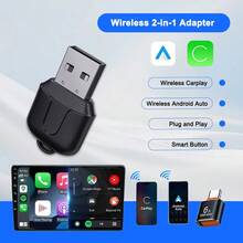 車載 AI Box 無線轉接器,支援 CarPlay 與 Android Auto,有線轉無線,即插即用,Type-C USB 接口 - M25- - 查看 4
