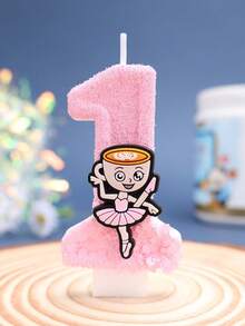 Delicate Melting Brain Candle, DIY Puzzle Monster Abstract Candle, Party Favors, Cake And Dessert Decorative Candles, Anniversary Number Candles - Multicolor - View 21