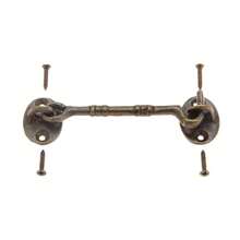 Cierre de gancho y ojo de bronce antiguo, pestillo de latón resistente para puertas, portones, ventanas, armarios y cobertizos, 11 - bronce - Ver 7
