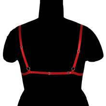 Bộ đồ lót gợi cảm phong cách Gothic có thể điều chỉnh, bao gồm áo corset, dây nịt toàn thân, quần lót và thắt lưng, thích hợp cho trang phục đi club và múa cột. - Nhiều màu - Xem 3
