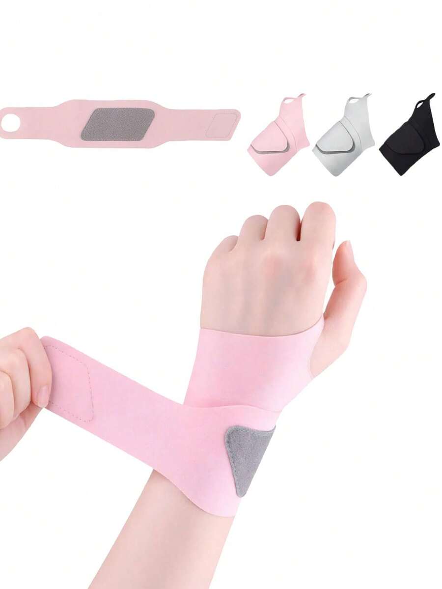 1/2/4 chiếc băng quấn cổ tay thủ công, băng co giãn điều chỉnh được, có vòng đeo ngón cái, khóa cài chắc chắn, linh hoạt. - thông thường - Xem 1