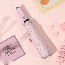 1 chiếc ô gấp 3 cánh tự động hoàn toàn với đèn pin, đèn chiếu sáng, chống tia UV, che nắng, dùng ngoài trời, sân vườn, đồ dùng du lịch thiết yếu, đồ dùng xách tay thiết yếu, đồ dùng đi biển, mùa tốt nghiệp, lễ tốt nghiệp, quà tốt nghiệp, quà tặng tốt nghiệp, quà chúc mừng tốt nghiệp, chúc mừng người tốt nghiệp, thủ khoa, hoàn thành chương trình học, tiệc tốt nghiệp, đồ dùng ngoài trời thiết yếu, đồ dùng du lịch xách tay, đồ dùng leo núi thiết yếu, đồ dùng cắm trại thiết yếu, dụng cụ xách tay, đồ dùng mùa hè thiết yếu, đồ dùng mùa hè xách tay - Như thể hiện trong hình - Xem 10