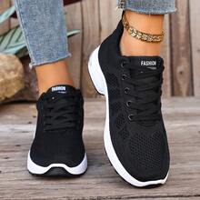 Women's Slip-Resistant Orthopedic Work Sneakers | Arch Support, Wide Toe Box For Nurses, Teachers, Chefs & All-Day Standing Professionals - Black - View 3