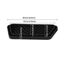 2Pcs Refrigerator Water Drip Tray Catcher Trapezoidal Silicone Refrigerator Drip Tray Catcher For GE For Samsung Black,Organizer Frigo  Frigorifero - View 2