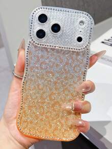 1 chiếc, ốp lưng điện thoại 17 kiểu dáng sóng, ngôi sao, thời trang, mới lạ, sáng tạo, cỡ lớn, đẹp mắt, phù hợp với 17, 17 Pro Max/ 16 Pro Max/ 15 Pro/ 14, 13/12/11. Thích hợp làm quà tặng Ngày Valentine, quà sinh nhật, quà Ngày của Mẹ, quà Phục Sinh cho người thân, bạn bè, chị em gái hoặc bạn gái. - trái cam - Xem 1