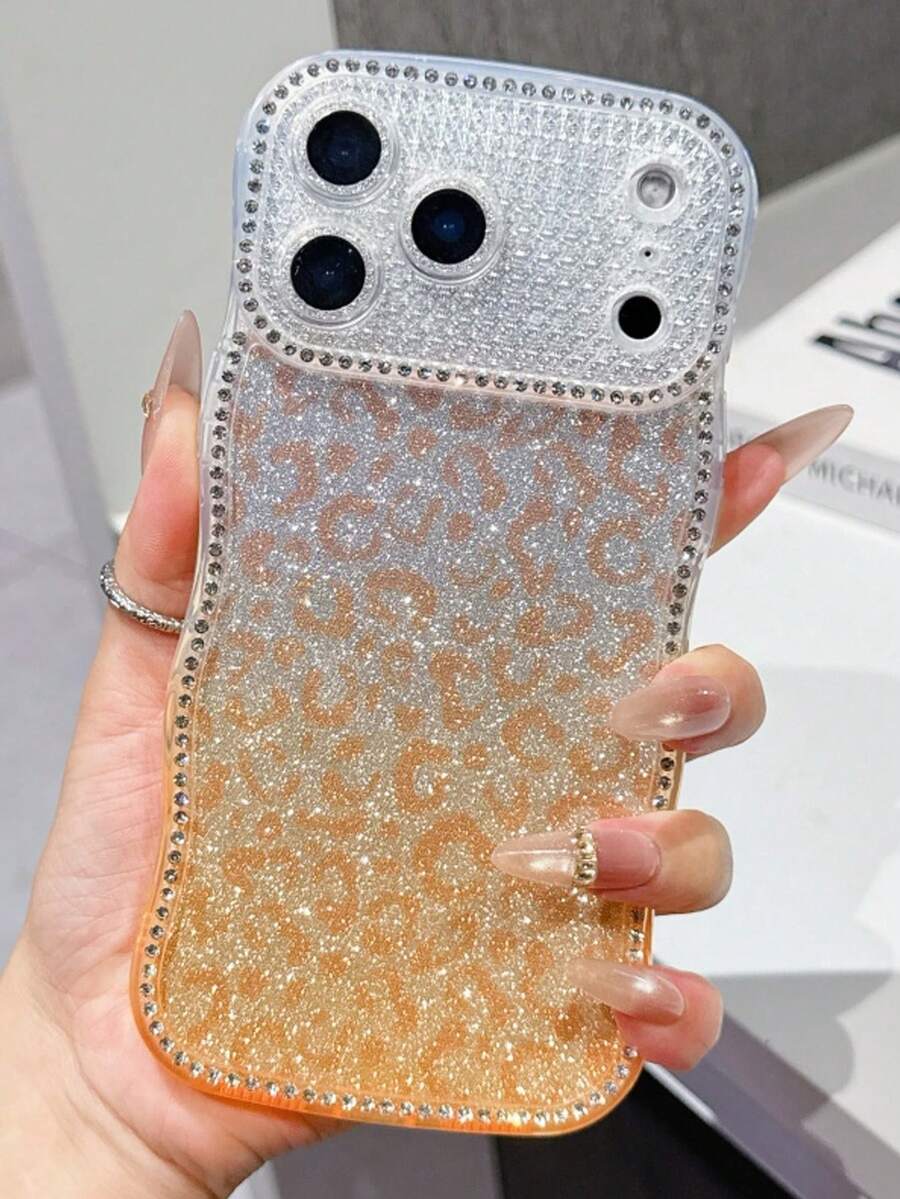 1 chiếc, ốp lưng điện thoại 17 kiểu dáng sóng, ngôi sao, thời trang, mới lạ, sáng tạo, cỡ lớn, đẹp mắt, phù hợp với 17, 17 Pro Max/ 16 Pro Max/ 15 Pro/ 14, 13/12/11. Thích hợp làm quà tặng Ngày Valentine, quà sinh nhật, quà Ngày của Mẹ, quà Phục Sinh cho người thân, bạn bè, chị em gái hoặc bạn gái. - trái cam - Xem 1