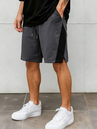 Quần short nam dáng rộng thoải mái, thích hợp cho mùa xuân/hè đi biển, nghỉ mát, dạo phố, tập thể dục ngoài trời, thể hình, chạy bộ, đi làm hàng ngày, quần short Bermuda dáng rộng đa năng thời trang.