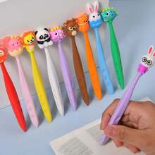 OBOVAY 1pc-Cartoon Bendable Eraser, Animal And Dinosaur Shaped Eraser, Multicolor Soft Eraser, Suitable For Students, Stationery Enthusiasts And Office Personnel, Student Supplies, Campus Stationery Small Gifts, Back To School Supplies, Also A Perfect Creative Gift For Stationery Enthusiasts, Back To School Stationery, Learning Supplies, Office, School Use, Drawing Tools, Office Supplies - Animal Series - View 4