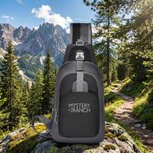 通勤休闲旅行单肩包 - 8升轻便小巧单肩包 - 黑色 - 查看 6