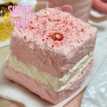 Losowy kolor, 2026 Nowa ręcznie robiona zabawka do ściskania tostów, zabawka do ściskania tostów o powolnym odbiciu, imitująca wodę – prezent dla przyjaciół, na festiwale, urodziny, do kolekcji, zabawki squishy, urocze rzeczy - Wielokolorowe - Zobacz 6