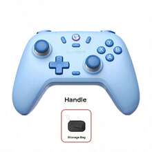 GAMESIR T4 Nova Lite Tri-Mode Game Controller | Hall Effect Joystick + PS5 Level Linear Triggers | Zero Drift Pro-Grade Accuracy | Compatible With Switch, PC, Mobile Devices | Ultra-Smooth & Durable Joystick, Blue - Blue - View 12